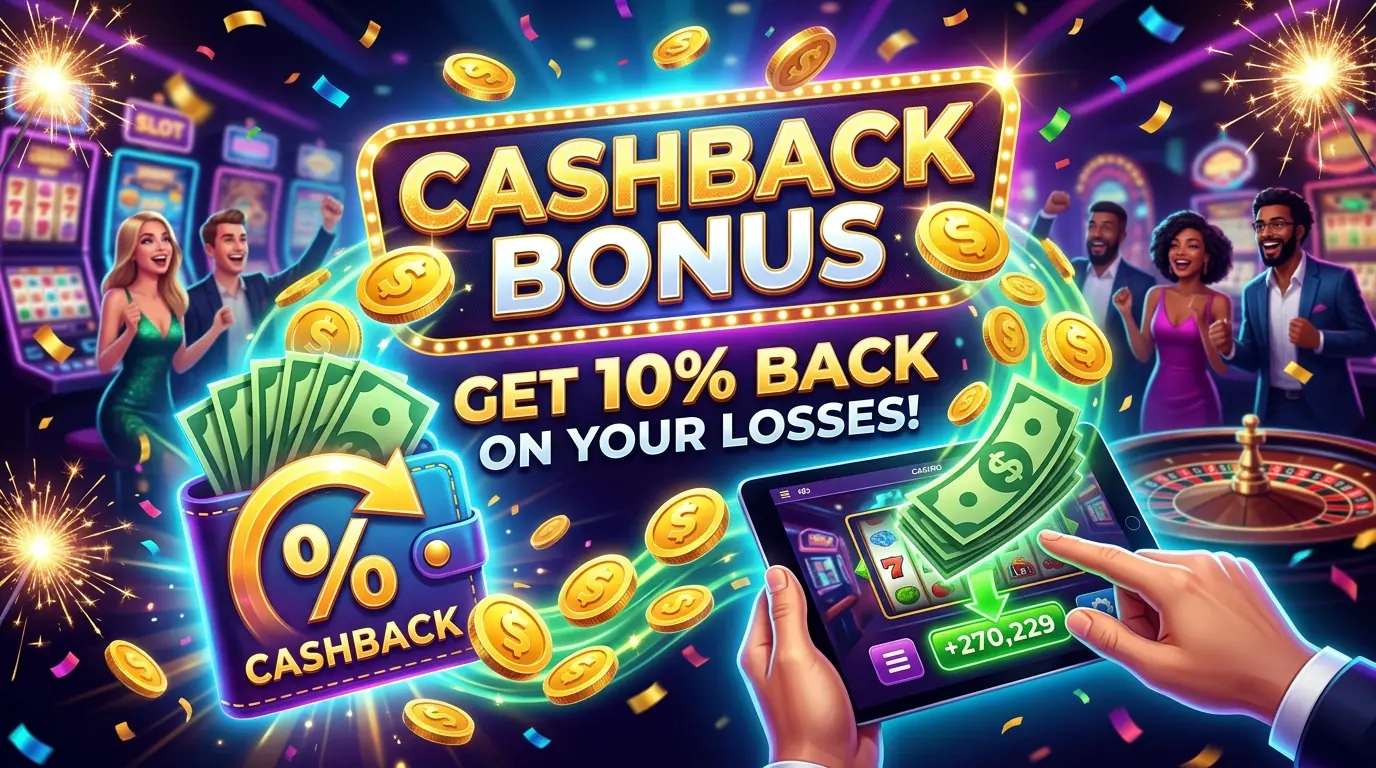Raging bull casino cashback bonus
