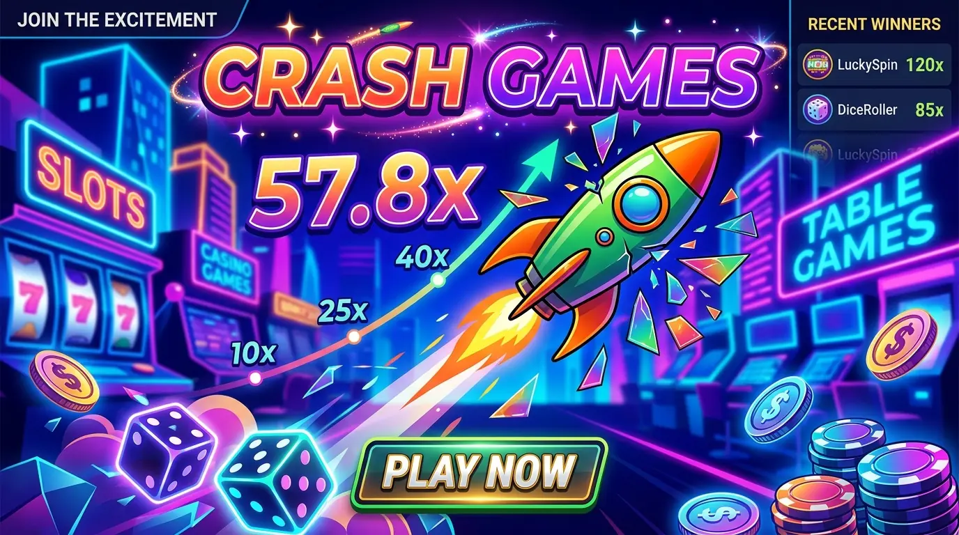 Raging bull casino crash games